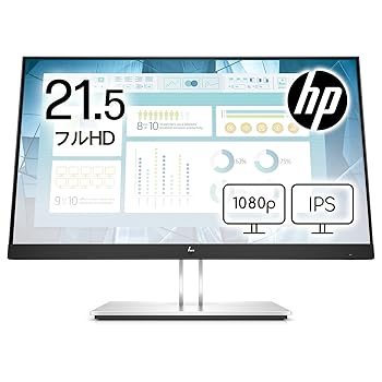 【中古】HP モニター E22 G4 21.5インチ フルHD 非光沢 IPSパネル ブルーライト削減 3年保証 (型番：9VH72AA#ABJ)