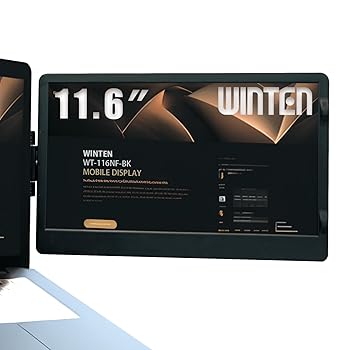 【中古】WINTEN 可動性管する 11.6in WT-116NF-BK 万覚え帳マイコン打っ付け型 ゲーミングモニター 外後ばらい管する 見せびらかす 1080P FullHD TFTダイアログボックス ノ