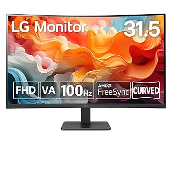 【中古】32MR50C-B 31.5インチ LG モニター/アンチグレア/1920×1080/100Hz/5ms（GTG）/FreeSync?/DAS/ブラックスタビライザー/D-sub/HDMI/チルト調整対 35,074円