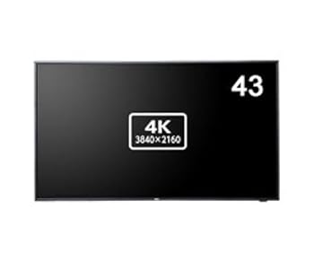 【中古】【未当て嵌める】MultiSync(マルチシンク) LCD-E438 [43型大っぴら液晶見せびらかす]