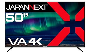 【中古】JAPANNEXT 50インチ VAパネル搭載 大型4K液晶モニター JN-V500UHDR-U HDMI HDR ビデオ/音声入力端子 コンポーネント入力端子 オプティカル端子 U