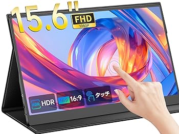 【中古】可動性管する 15.6in タッチパネル UPERFECT 可動性見せびらかす 携帯型見せびらかす ゲーミングモニター IPS液晶ダイアログボックス 100%sRGB
