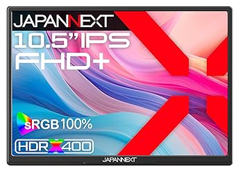 【中古】【未当て嵌める】【EC敷き地押さえる】JAPANNEXT 10.5in IPSダイアログボックス積み上げる 盛りだくさん固定ディスク+(1920x1280)解像力 可動性管する JN-MD-IPS105FP miniHDMI USB Type-C microUS
