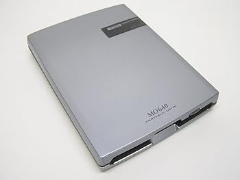 【中古】【未当て嵌める】I-O DATA MOP2-U640P USB2.0/1.1相応う 640MB携帯型MO
