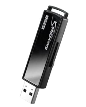 【中古】I-O DATA ハードウェア自動暗号化機能搭載セキュリティUSBメモリー ハイエンドモデル 4GB ED-S3/4G