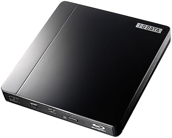 【中古】I-O DATA BDXL対応ポータブルブルーレイドライブ「カクうすブルーレイ」 ピアノブラック BRP-UA6CK|AJIMURA-SHOP