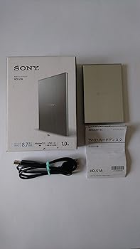 【中古】ソニー ポータブルＨＤＤ　Ｓシリーズ　１ＴＢ　シルバー