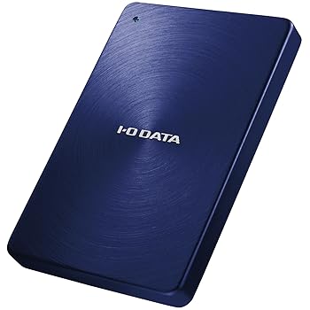 【中古】【未使用】アイ・オー・データ 外付けHDD ハードディスク 2TB ポータブル カクうす アルミボディ 日本製 HDPX-UTA2.0B
