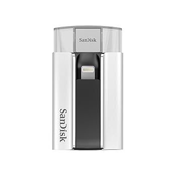 【中古】SanDisk iXpand フラッシュドライブ 64GB [iPhone/iPad のデータ転送やバックアップに最適] SDIX-064G-J57｜AJIMURA-SHOP 9,228円