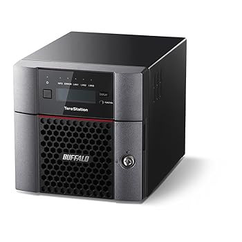 【中古】バッファロー BUFFALO TeraStation TS5210DNシリーズ 2ドライブ 4TB TS5210DN0402|AJIMURA-SHOP