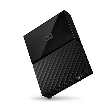【中古】【未使用】WD HDD ポータブル ハードディスク 4TB USB3.0 ブラック 暗号化 パスワード保護 3年保証 My Passport WDBYFT0040BBK-WESN|AJIMURA-SHOP