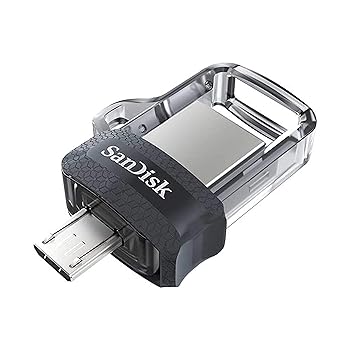 【中古】サンディスク USB3.0フラッシュメモリ OTG対応 32GB SDDD3-032G-G46