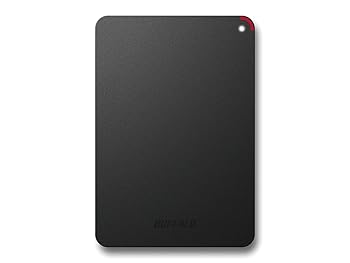 【中古】BUFFALO 耐衝撃対応 2.5インチ(ポータブル) 外付けHDD 2TB ブラック HD-PNF2.0U3-GBE｜AJIMURA-SHOP