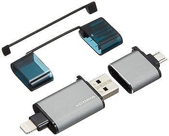【中古】I-O DATA USBメモリー 32GB U3-IP2/32GK iPhone/Android/パソコン用 37,345円