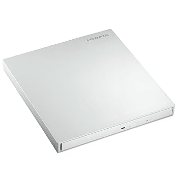 【中古】【未当て嵌める】アイ・オー・データ機器 USB 3.0/2.0相応う 携帯型BDD パール白いこと