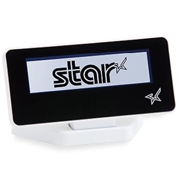 【中古】スター精密 mCollection mPOP相応うカスタマーディスプレイ SCD222U WHT USB繋ぎ合わせる 白いこと