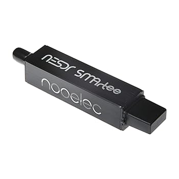 【中古】【未使用】Nooelec NESDR SMArTee v2 - 組み込みバイアスティー、アルミニウムエンクロージャ、0.5PPM TCXO、SMA入力付きプレミアムRTL-SDR RTL2832Uおよび