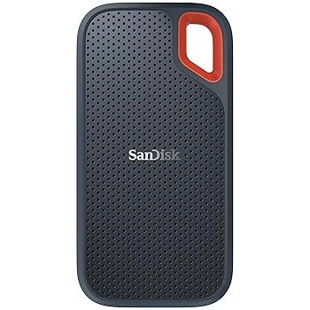 【中古】【未使用】SanDisk ポータブルSSD 500GB 【PS4 メーカー動作確認済】 USB3.1 Gen2 防滴 耐振 耐衝撃 SDSSDE60-500G-J25 Extreme Portable 3年保証