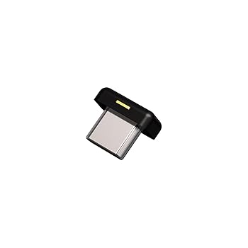 【中古】【未使用】Yubico - YubiKey 5C Nano - USB-C - 2ファクター認証セキュリティキー