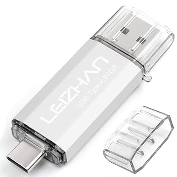【中古】LEIZHAN 64GB TYPE-C USB フラッシュドライブ 3.0 メモリー OTG スティック 人気USB 高速転送 携帯電話 スマートフォン コンピューター用 容量不