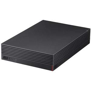 【中古】バッファロー HD-EDS4.0U3-BA パソコン&テレビ録画用 外付けHDD 4TB|AJIMURA-SHOP