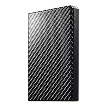 【中古】I-O DATA USB 3.1 Gen 1対応ポータブルハードディスク「高速カクうす」カーボンブラック 500GB HDPT-UTS500K｜AJIMURA-SHOP