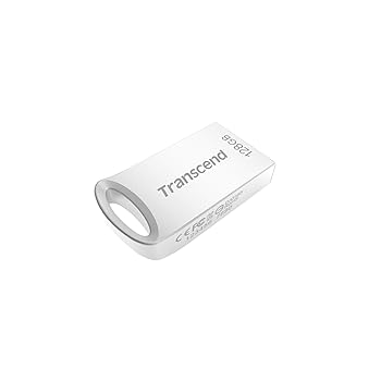 【中古】トランセンドジャパン トランセンド USBメモリ 128GB USB 3.1 キャップレス コンパクトタイプ メタル シルバー 耐衝撃 防滴 防塵【データ復旧ソ 21,840円