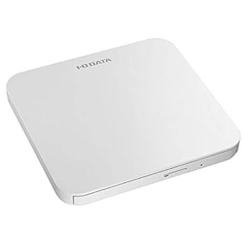 【中古】DVRP-U8ZW(ホワイト) USB 2.0対応 ポータブルDVDドライブ