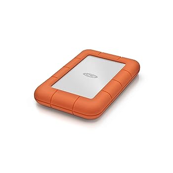 【中古】【未使用】ラシー LaCie ポータブルSSD 2TB Rugged SSD USB3.1(Gen2) IP67 防水規格 STHR2000800