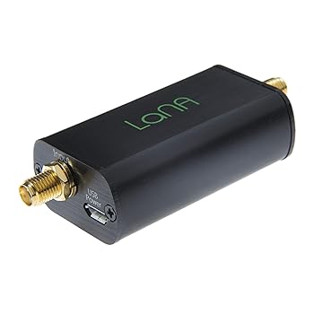 【中古】LaNA - エンクロージャーとアクセサリを備えたRFおよびソフトウェア無線（SDR）用の超低ノイズアンプ（LNA）モジュール。 バイアスTとUSB電源オ｜AJIMURA-SHOP
