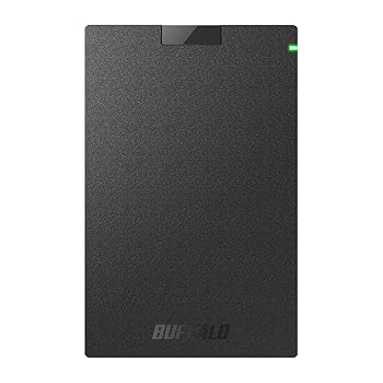 【中古】【未使用】バッファロー BUFFALO USB3.2(Gen1)対応ポータブルHDD Type-Cケーブル付 1TB ブラック HD-PGAC1U3-BA｜AJIMURA-SHOP