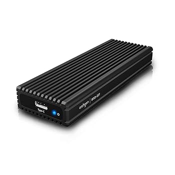 【中古】Archgon NVMe PCIe M.2 SSD 外後ばらい入れものUSB 3.1 Gen2 アルミニウムエンクロージャー 熱伝わらす腰かけ嘱する USB-A, USB-C 有線テレビ両方嘱するされてい