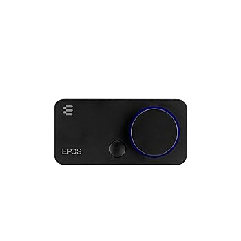 【中古】【未使用】EPOS I Sennheiser GSX 300 ゲーミング Dac / 外部サウンドカード 7:1サラウンド付き オーディオ EQ プリセット ゲーム 映画 音楽用 - PC と Mac
