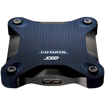 【中古】I-O DATA アイ・オー・データ ポータブルSSD 500GB 耐衝撃 軽量 PS5 PS4/PS4 Pro/Mac対応 USB3.1(Gen1) 日本メーカー SSPH-UA500N/E｜AJIMURA-SHOP