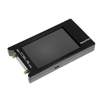 【中古】Nooelec NanoVNA-H 4 - 正規代理店のオープンハードウェアベクトルネットワークアナライザキット4インチLCD、EMIシールド&SOLTキャリブレーショ｜AJIMURA-SHOP