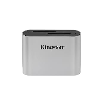 【中古】【未使用】キングストンテクノロジー Workflow SDカードリーダー USB 3.2 gen1 UHS-II対応 デュアルスロット搭載 WFS-SD 国内正規代理店保証品 2年保証