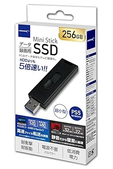 【中古】【未使用】HIDISC USB3.2 Gen2対応データ/録画用 MiniStickポータブルSSD 256GB HDMSSD256GJP3R 14,021円