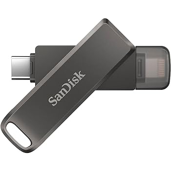 【中古】【未当て嵌める】SanDisk iXpand Luxe 128GB Flash Drive