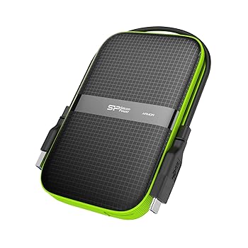 【中古】Silicon Power 5結核症 携帯型 外後ばらい捉え所のない運転 USB3.0相応う Type-A有線テレビ1本とType-A to USB Type-C 繋ぎ嘱する アーマー A60 ミリタ パソコン・周辺機器-その他