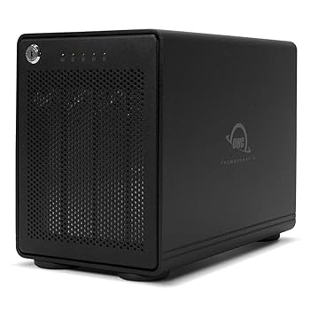 【中古】OWC ThunderBay 4 Thunderbolt 3相応う 4ベイ外後ばらい固定ディスク入れもの（アミュレットオリジナルマニュアル付き添い人）