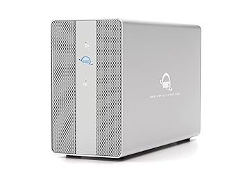 【中古】OWC Mercury Elite Pro Dual - USB-C USB 3.2 Gen 2対応 2ベイ外付けハードディスクケース（アミュレットオリジナルマニュアル付き）