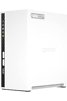 【中古】【Amazon.co.jp 制限事項】QNAP (キューナップ) NAS 一揃いの道具 2ベイ 介護ホーム向け TS-233 /AZ スマホ相応う か細い青写真 6ヵ月取りひろげる引き受ける 「飾り気の無いセットア