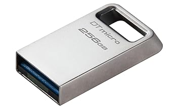 【中古】キングストンテクノロジー Kingston USBメモリ 256GB USB3.0/3.1/3.2gen1 DataTraveler Micro DTMC3G2/256GB