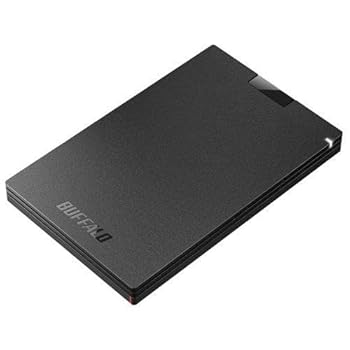 【中古】バッファロー SSD-PGC1.0U3-BC (ブラック) USB 3.2 (Gen 1) 対応 ポータブルSSD 1TB|AJIMURA-SHOP
