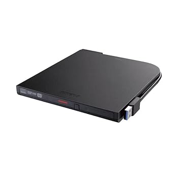 【中古】バッファロー DVSM-PTC8U3-BKB USB Type-C変換アダプター付属 外付DVDドライブ｜AJIMURA-SHOP 10,624円