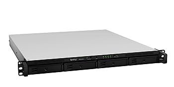 【中古】【NASキット】Synology RackStation RS822+ [4ベイ / クアッドコアCPU搭載 / 2GBメモリ搭載] 1UラックマウントNAS 正規代理店取扱品｜AJIMURA-SHOP