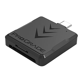 【中古】ProGrade Digital 【SD/microSD UHS-II】 ダブルスロットカードリーダー (PGM0.5) 本体端子USB-C プログレードデジタル 正規輸入品 【Amazon.co.