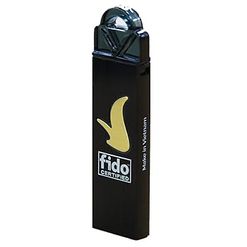 【中古】VinCSS FIDO2 Touch1 FIDOセキュリティキー FIDO2/U2F/多要素認証/二要素認証/USB Type-A (Black)