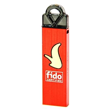 【中古】VinCSS FIDO2 Touch1 FIDOセキュリティキー FIDO2/U2F/多要素認証/二要素認証/USB Type-A (Red)