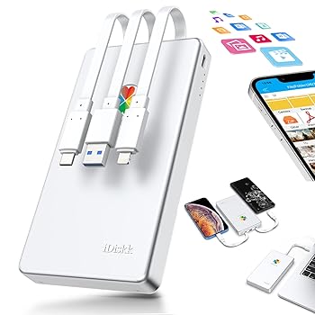 【中古】【Apple mfi公証済 2048GB iPhone16相応う】iDiskk iPhone外後ばらい捉え所のない運転 2結核症 2.5in外の方hdd フラッシュドライブメモリ【Lightning+Type-